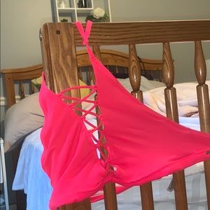 Super cute neon pink bathing suit
